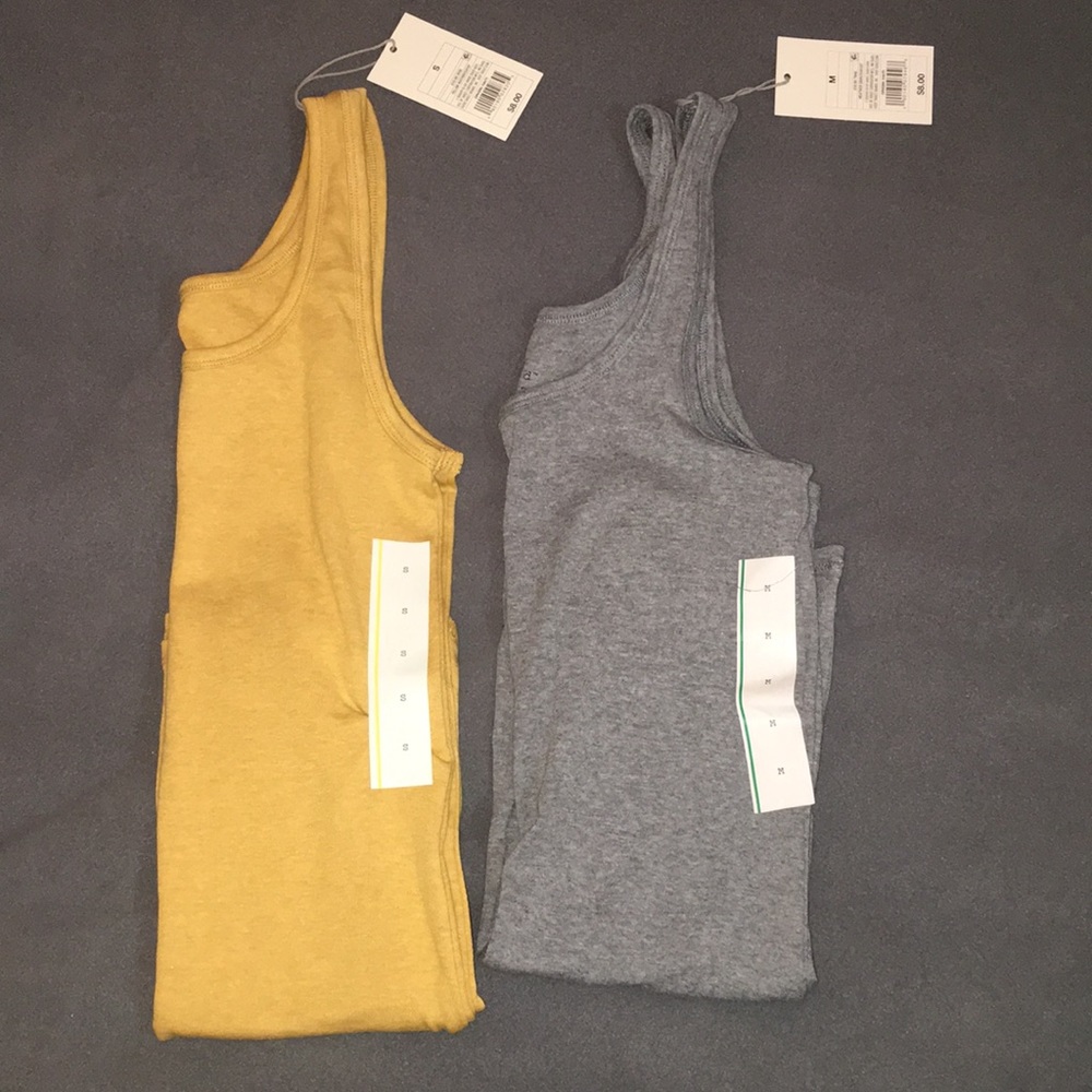mustard yellow tank top from target :)